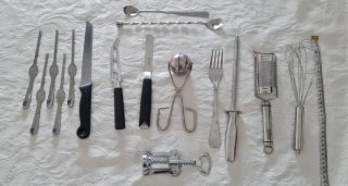 Utensilios de Cocina y Cubiertos variados