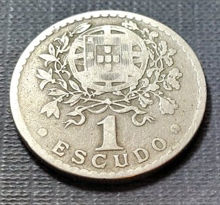 Moneda 1 Escudo Portugal 1928