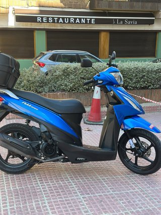 Suzuki Address 113 Scooter Azul