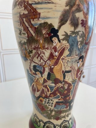 Jarrón Chino de Porcelana