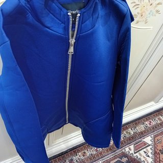 Giubbotto blu Stradivarius