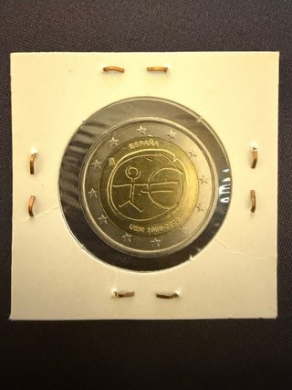 Moneda 2€ Conmemorativa España UEM 1999-2009