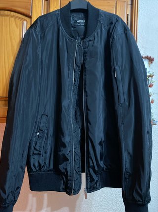 Chaqueta Bomber Negra Lefties