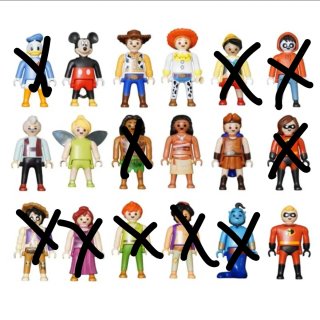 Figuras Playmobil Disney y one pice