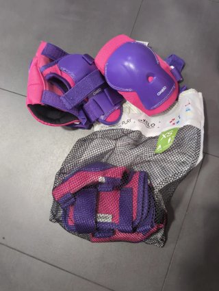 Set de Protecciones Patines Oxelo Talla XS