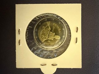 Moneda 2€ Conmemorativa España 2014 Park Güell