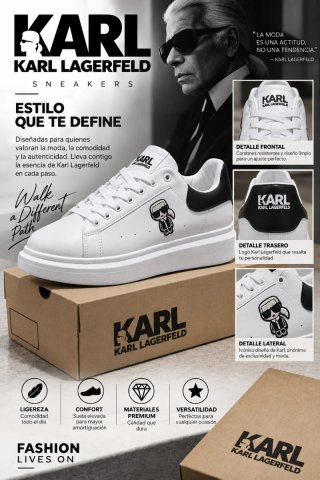 Zapatillas Karl Lagerfeld Blancas