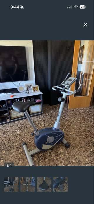 Bicicleta Estática BH Fitness