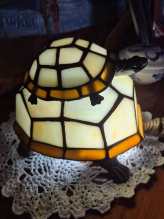 Lámpara Tiffany de Tortuga