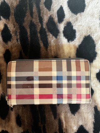 Cartera de Mujer Estampado Cuadros