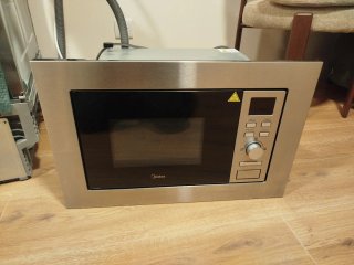 Microondas Integrable con Grill Midea - ¡Nuevo / A