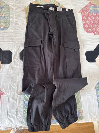 Pantalón Cargo Jack & Jones Negro