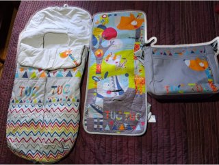 Set Tuc Tuc: Saco, Funda y Bolso