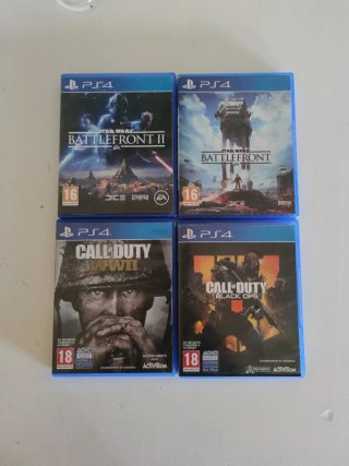 4 Giochi PS4 (Star Wars e Call of Duty)