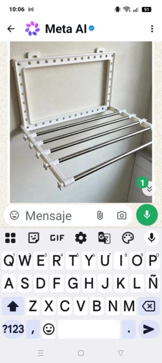 Tendedero Plegable de Pared