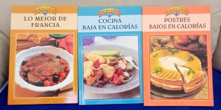 Lote 3 libros cocina