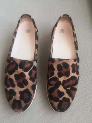 Zapatos Estampado Animal Talla 37