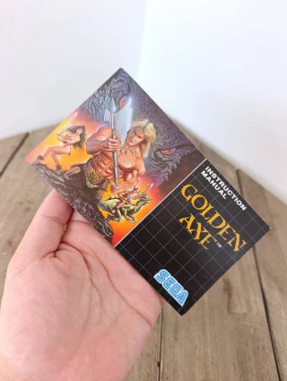 Manuale istruzioni Golden Axe Sega Mega Drive