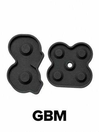 Gomas de botones Game Boy Micro GBM kit 2 piezas