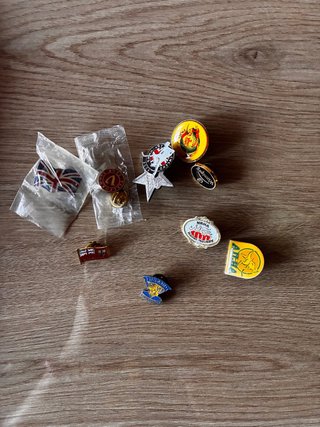 Pack de 10 pins variados