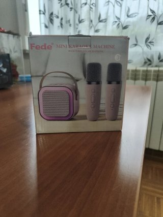 Máquina de Karaoke FEDE Rosa