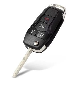 Carcasa llave 4 botones Ford