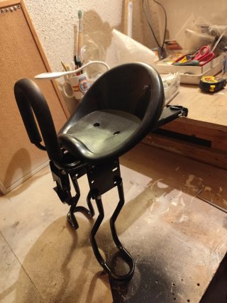 Asiento de bicicleta infantil