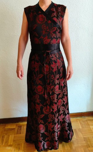 Tintoretto - Vestido fiesta inspiración japonesa