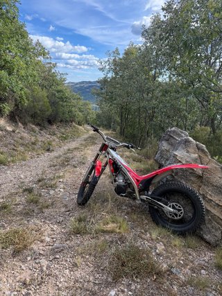 Moto de Trial Gas Gas txt 280 pro
