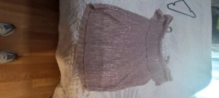 Top Rosa con Brillo Talla M