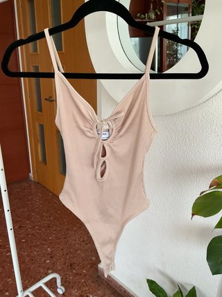 Body Bershka Beige Talla S
