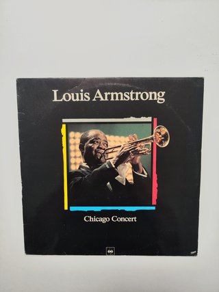 Louis Armstrong Chicago Concert Jazz LP