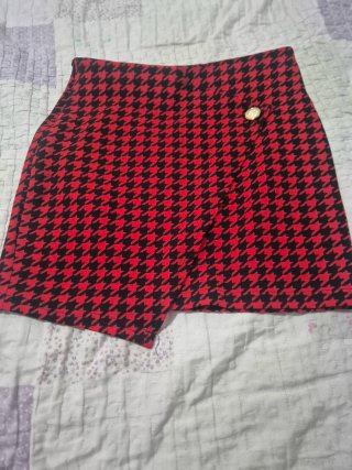 Falda Corta Estampada Talla S