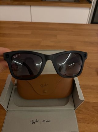 RayBan meta Wayfarer Gen 2 polar gradient negro