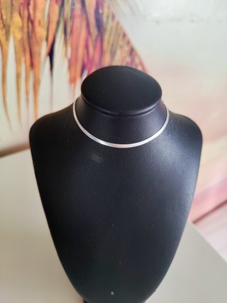 Pulsera Plana · Plata 925 · 16 + 3 cm 6