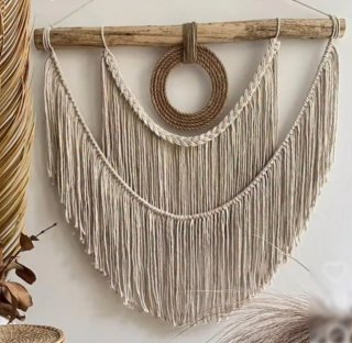 Tapiz de Macramé Artesanal