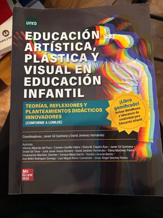 Libro de Educación Artística, plástica y visual