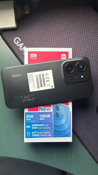 Xiaomi Redmi 15C 128GB Nero