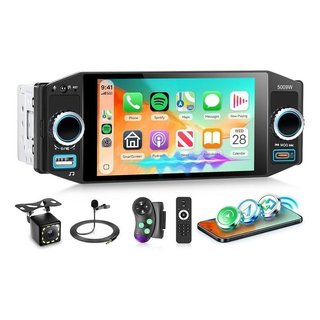 Radio coche 1 DIN Carplay Camara NUEVO