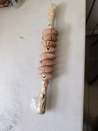 Rodillo liso de Madera para Maderoterapia