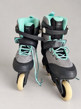 Patines Oxelo Talla 41 con Bolsa y Protecciones
