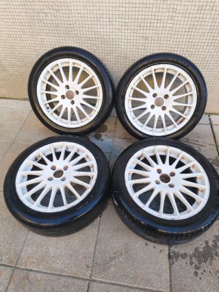4 Llantas OZ Superturismo Blancas