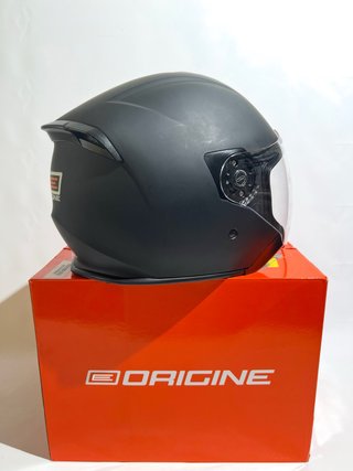 Casco Moto Jet Origine Negro Mate
