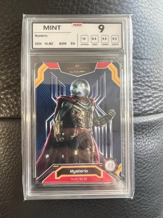 Carta Mysterio Spider-Man NXR Grado 9