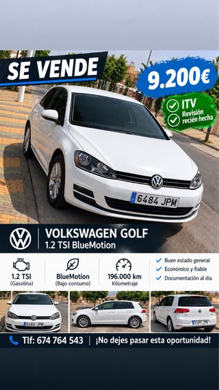 Volkswagen Golf 7  2016