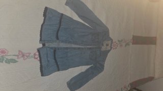Vestido Vaquero Infantil Talla 4-5 Años