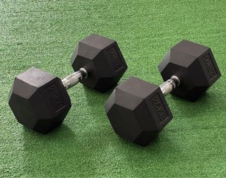 Par de Mancuernas Hexagonales 25kg
