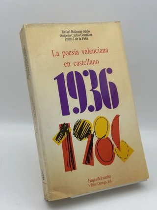 La Poesía valenciana en castellano - Rafael Ballester Añón