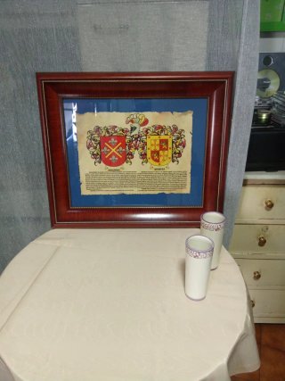 Cuadro con Escudos Heráldicos