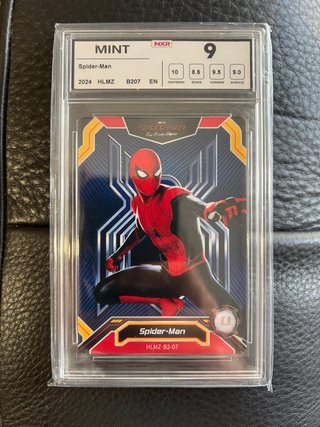 Carta Spider-Man NXR Mint 9